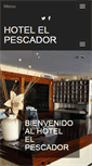 Mobile Screenshot of hotelelpescador.com.ar